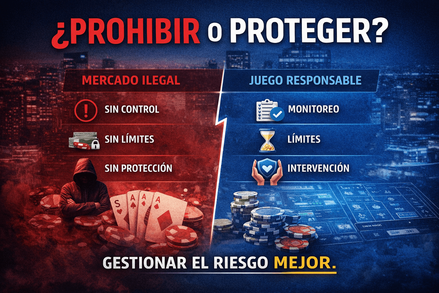 Juego Responsable en México: el problema no es el crecimiento, es la falta de gestión del riesgo