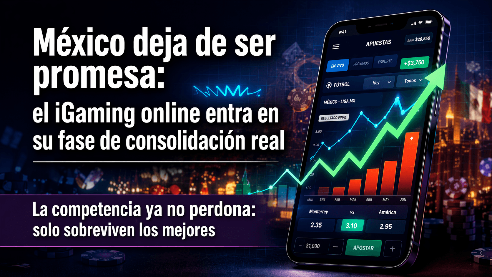 México deja de ser promesa: el iGaming online entra en su fase de consolidación real