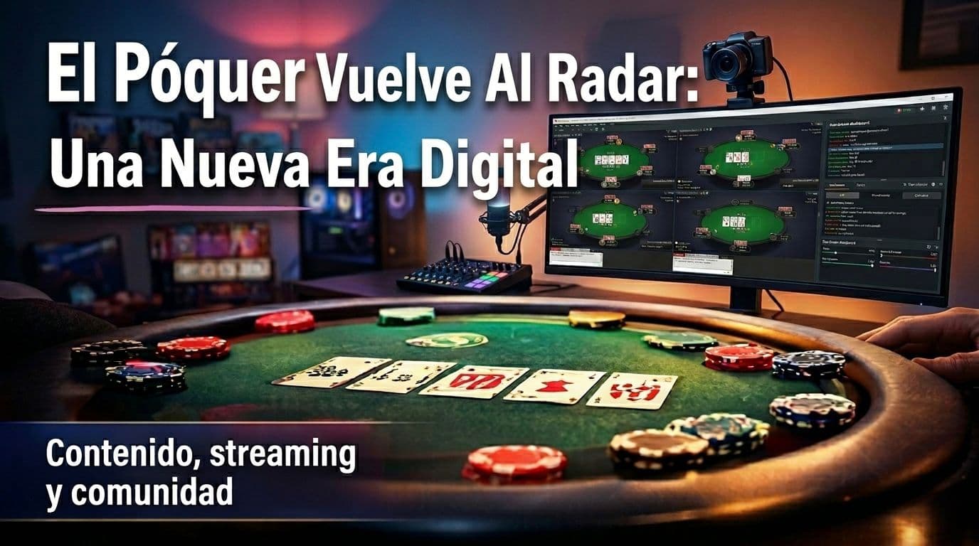 El póquer online regresa con una nueva identidad digital